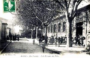 762- Blida - Rue Fourrier - Ecole de filles